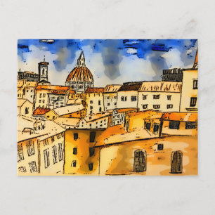 Carte Postale Florence Italie