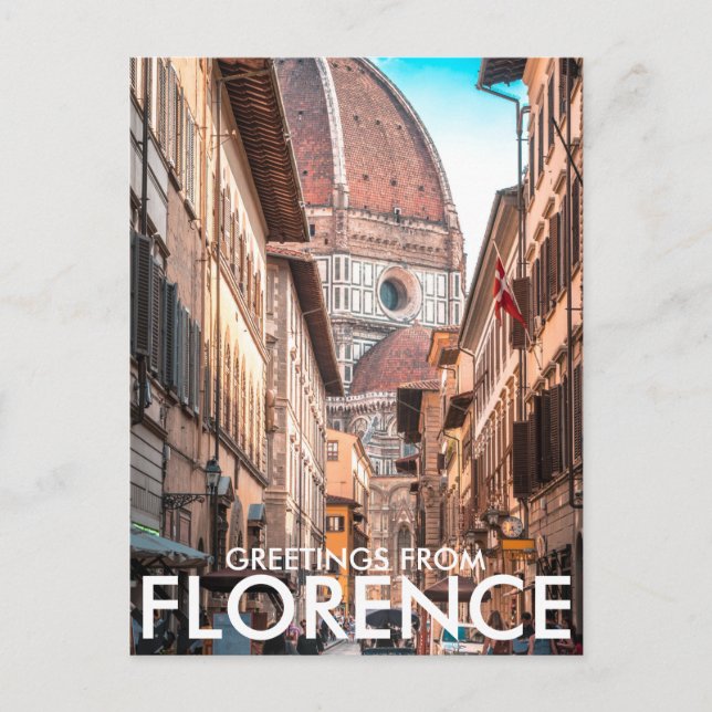 Carte Postale Florence, Italie (Devant)