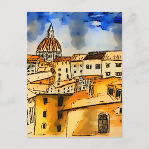 Carte Postale Florence Italie