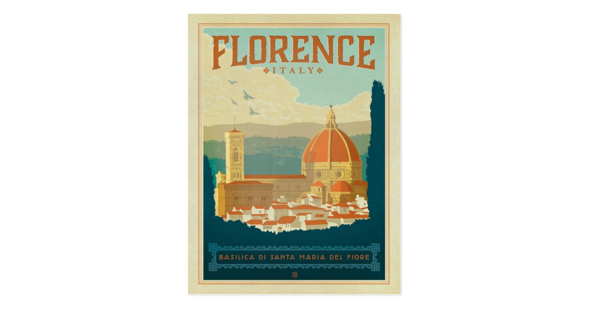 Carte Postale Florence Italie Zazzle Fr