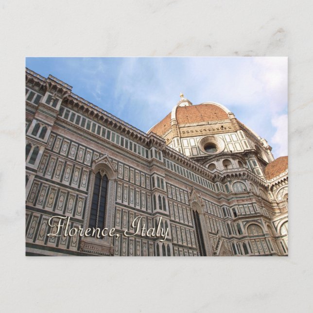 Carte Postale Florence Italie Duomo Photo de voyage (Devant)