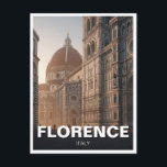 Carte Postale Florence Italie Duomo Travel<br><div class="desc">L'horizon de Florence, une tapisserie de toits de terre cuite et la grandeur de la Renaissance, est à voir. L'emblématique Duomo, avec son magnifique dôme dessiné par Brunelleschi, domine le paysage urbain, témoignage de l'ingéniosité humaine et de la vision artistique. Le Ponte Vecchio, orné de boutiques et chatoyant dans le...</div>