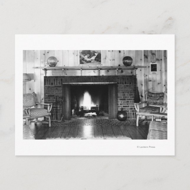 Carte Postale Florence, Oregon Hotel Regan Vue du hall (Devant)