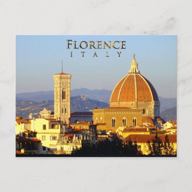 Carte Postale Florence - Père Noël Maria del Fiore (Devant)