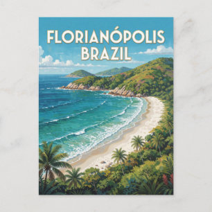 Carte Postale Florianópolis Brésil Évasion Côtière Turquoise