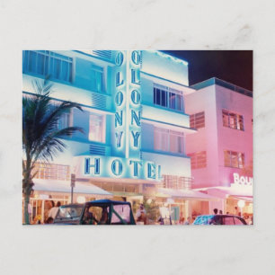 CARTE POSTALE FLORIDA DE LA PLAGE DE MIAMI