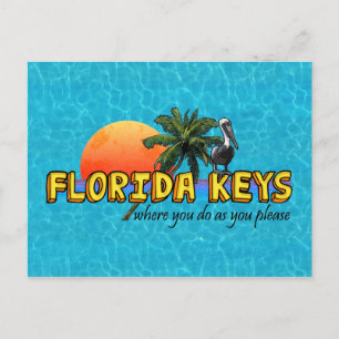 Carte Postale Florida Keys