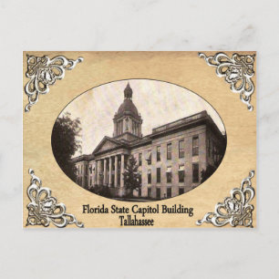 Carte Postale Florida State Capitol Construire une ancienne cart
