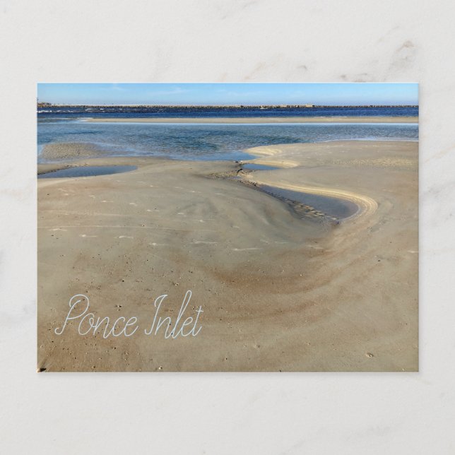 Carte Postale Floride Beach Ponce Inlet Waterway Photographie (Devant)