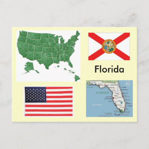 Carte Postale Floride, États-Unis