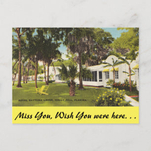 Carte Postale Floride, Holly Hill, Royal Daytona Lodge