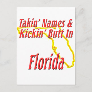 Carte Postale Floride - Kickin' Butt