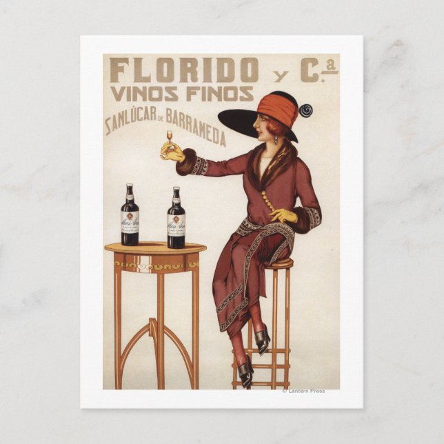 Carte Postale Florido Vinos Finos - Sanlucar de Barrameda (Devant)