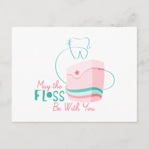 Carte Postale Floss soyez avec vous
