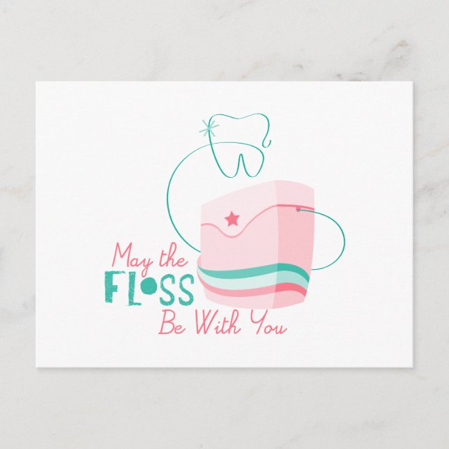 Carte Postale Floss soyez avec vous (Devant)