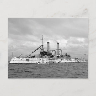 Carte Postale Flottille de la marine de Floride, 1903