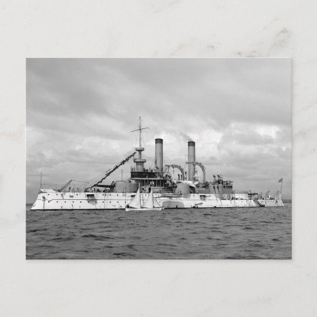 Carte Postale Flottille de la marine de Floride, 1903 (Devant)