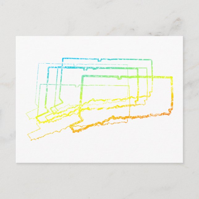 Carte Postale flou de refroidissement de connexion (Devant)