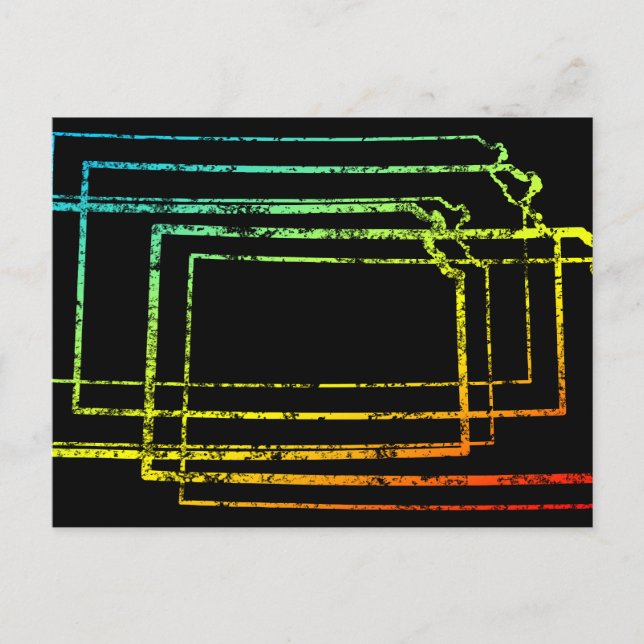 Carte Postale flou de refroidissement du kansas (Devant)