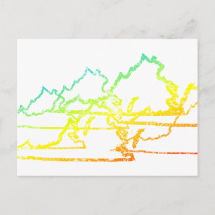 Carte Postale flou de refroidissement virginia