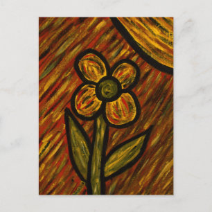 Carte postale Flower Art d'automne