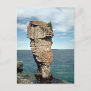 Carte Postale Flowerpot Island, Georgian Bay, Ontario, Canada ou