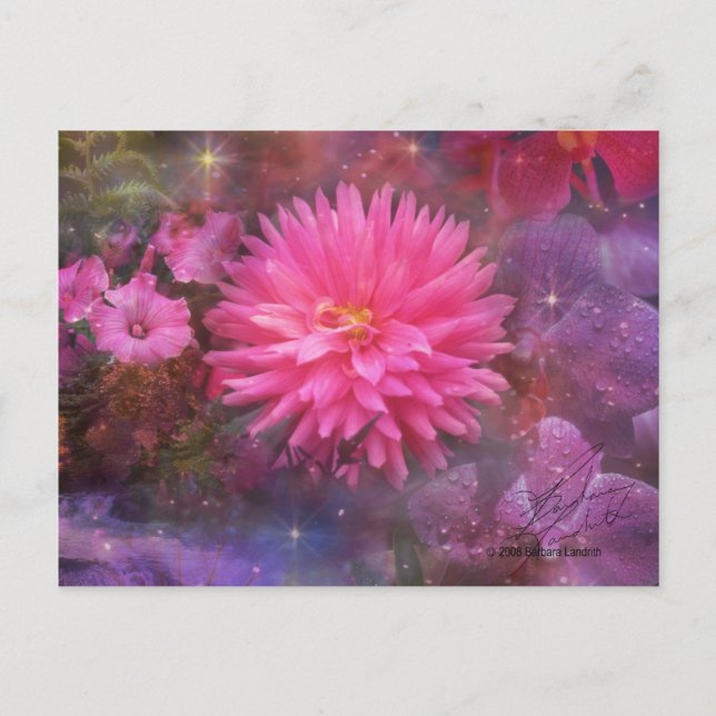 Carte Postale Flowers (Devant)