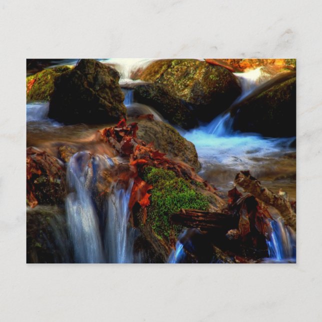 Carte Postale fluide et volatile (Devant)