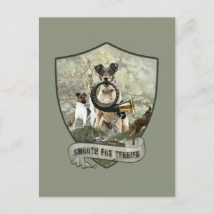 Carte Postale Fluide Fox Terrier