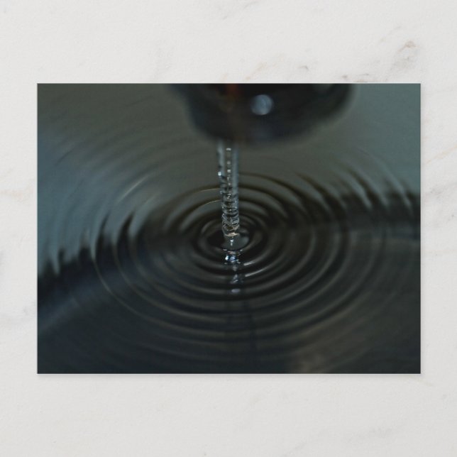 Carte Postale Fluidite de l'eau (Devant)