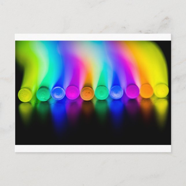 Carte Postale Fluorescent, fluo, fluos (Devant)