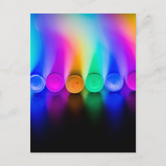 Carte Postale Fluorescent, fluo, fluos