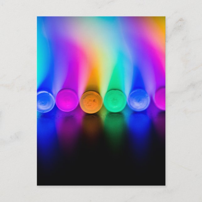 Carte Postale Fluorescent, fluo, fluos (Devant)