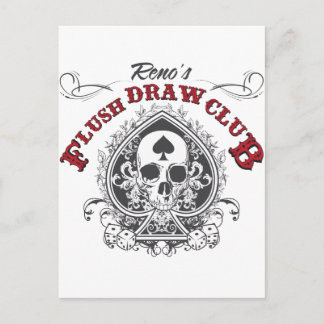 Carte Postale Flush Draw