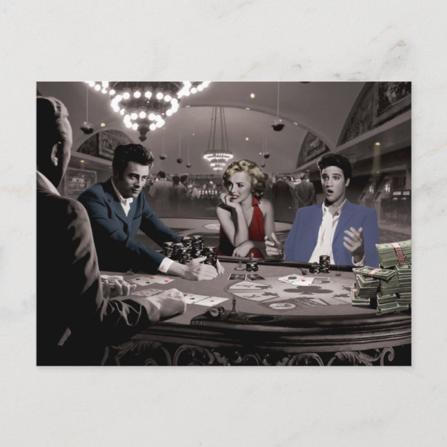 Carte Postale Flush Royal (Devant)