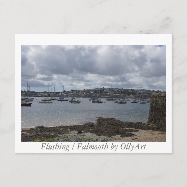 Carte Postale Flushing / Falmouth par OllyArt Photographie (Devant)