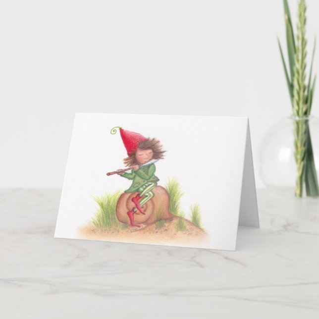 Carte postale Flute Elf (Devant)