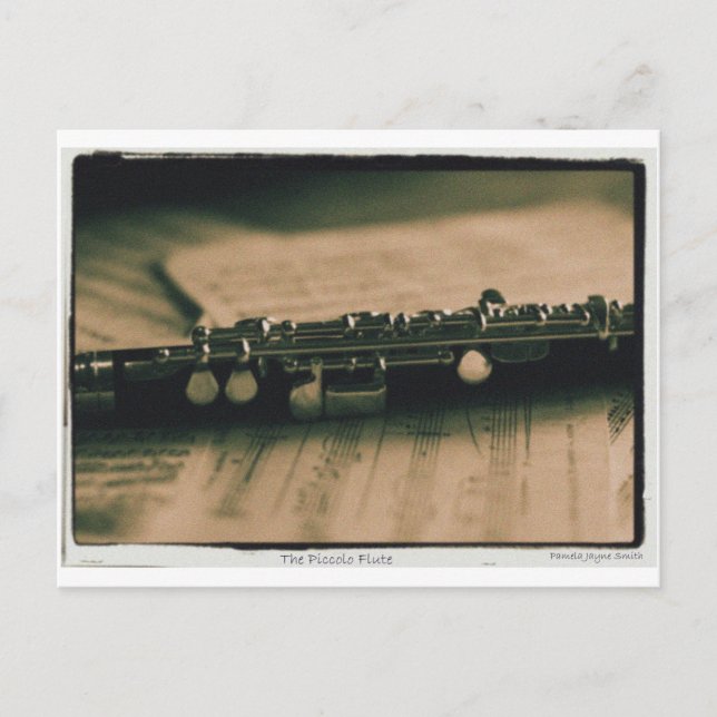 Carte Postale Flûte piccolo 1839 (Devant)