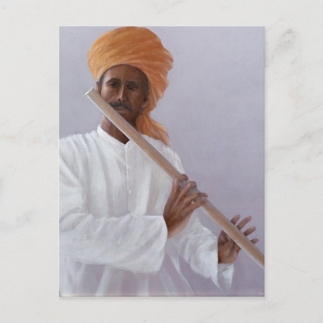 Carte Postale Flute Player (Devant)