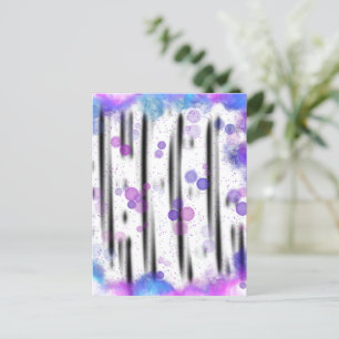 Carte Postale Flux de bulles cosmiques