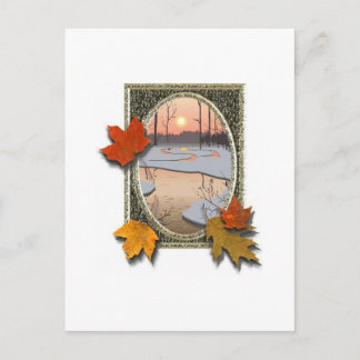 Carte Postale Flux hivernal