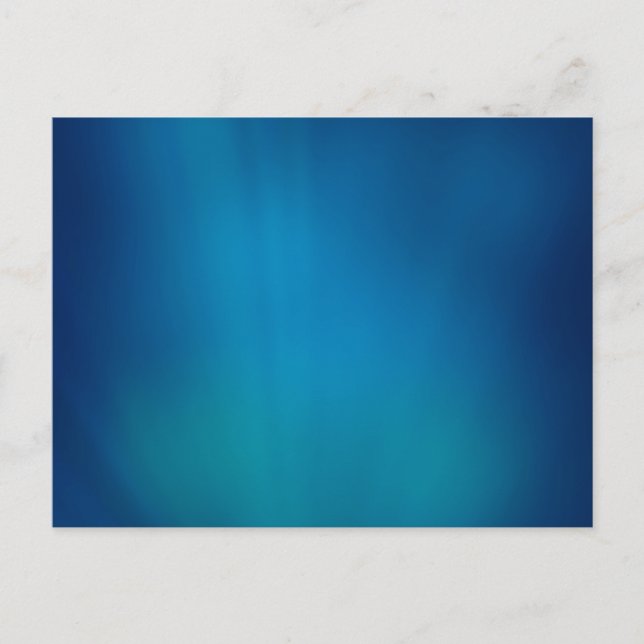 Carte Postale Flux sous-marin bleu profond (Devant)