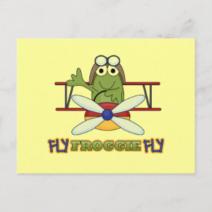 Carte Postale Fly Froggie Fly Tshirts et cadeaux