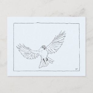 Carte Postale Flying Bird