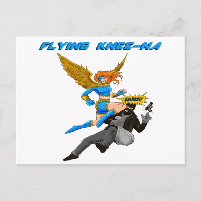Carte Postale Flying Knee-Na (Devant)