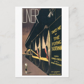 Carte Postale Flying Scotsman Liner