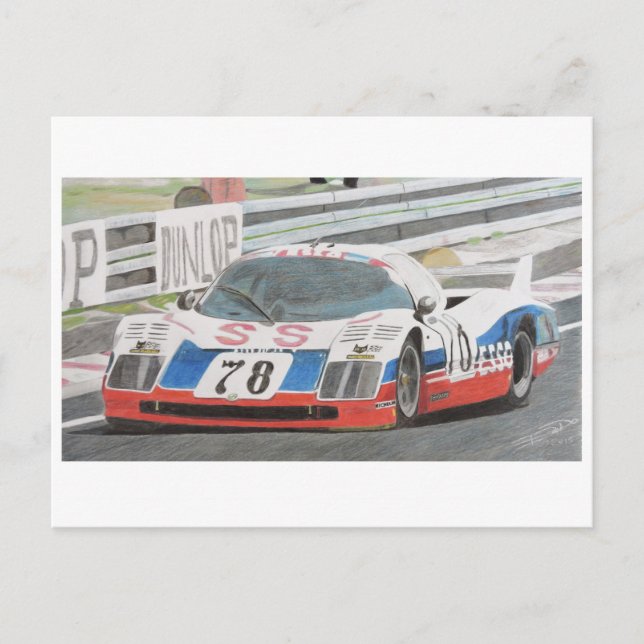 Carte Postale Flying the Colors (Devant)