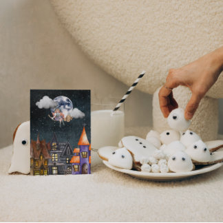 Carte Postale Flying Witch Postcrossing Postcard