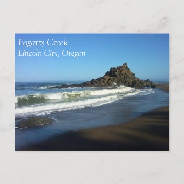 Carte Postale Fogarty Creek, Oregon (Devant)
