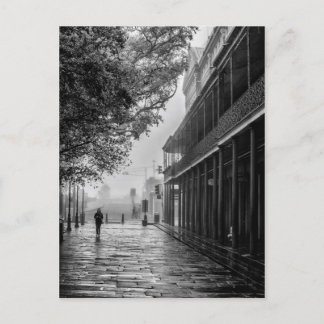 Carte Postale Foggy matinée promenade Jackson Carré